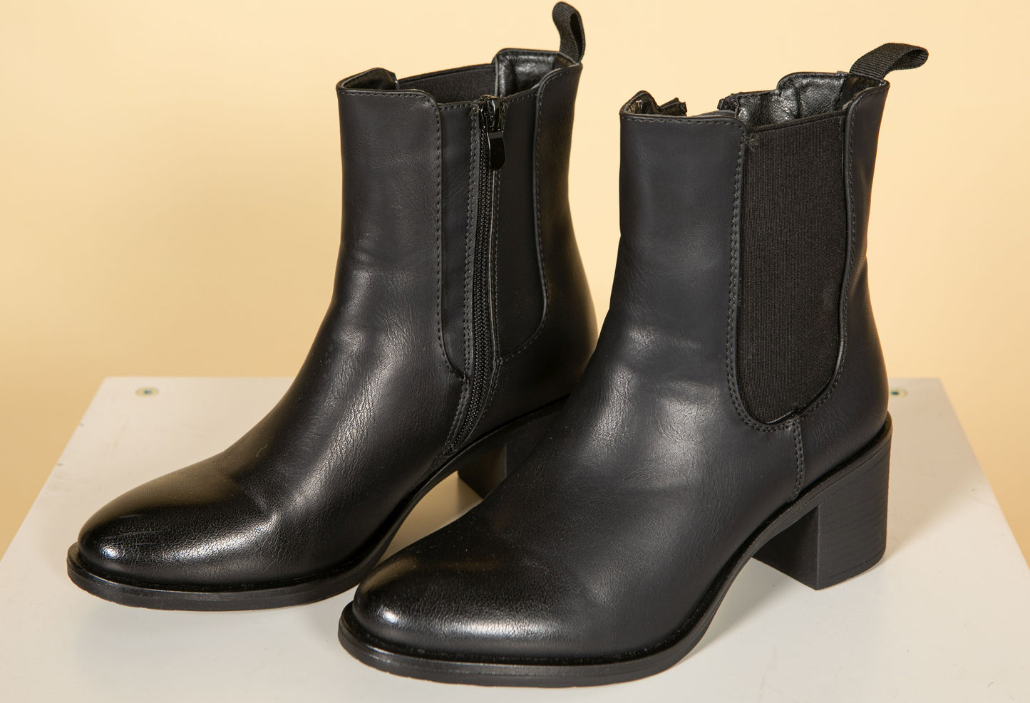 Chelsea Boot With Block Heel