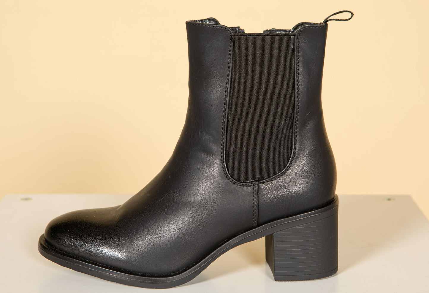 Chelsea Boot With Block Heel