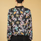 BUTTERFLY PRINT BOMBER JACKET