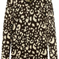 Chocolate Leopard Print Top