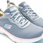 Sporty lace-up sneaker in Grey