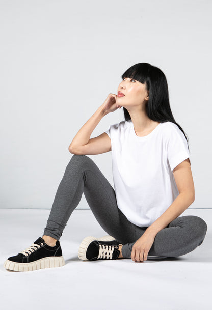 WHITE T-SHIRT MADE OF ORGANIC COTTON