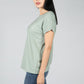 CHANGE FOR NATURE T-SHIRT IN SAGE GREEN