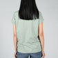 CHANGE FOR NATURE T-SHIRT IN SAGE GREEN