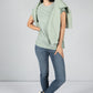 CHANGE FOR NATURE T-SHIRT IN SAGE GREEN