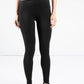 LEGGINGS MADE OF ORGANIC COTTON MIX IN BLACK