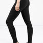 LEGGINGS MADE OF ORGANIC COTTON MIX IN BLACK