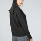 SWEATER MADE OF ORGANIC COTTON IN BLACK