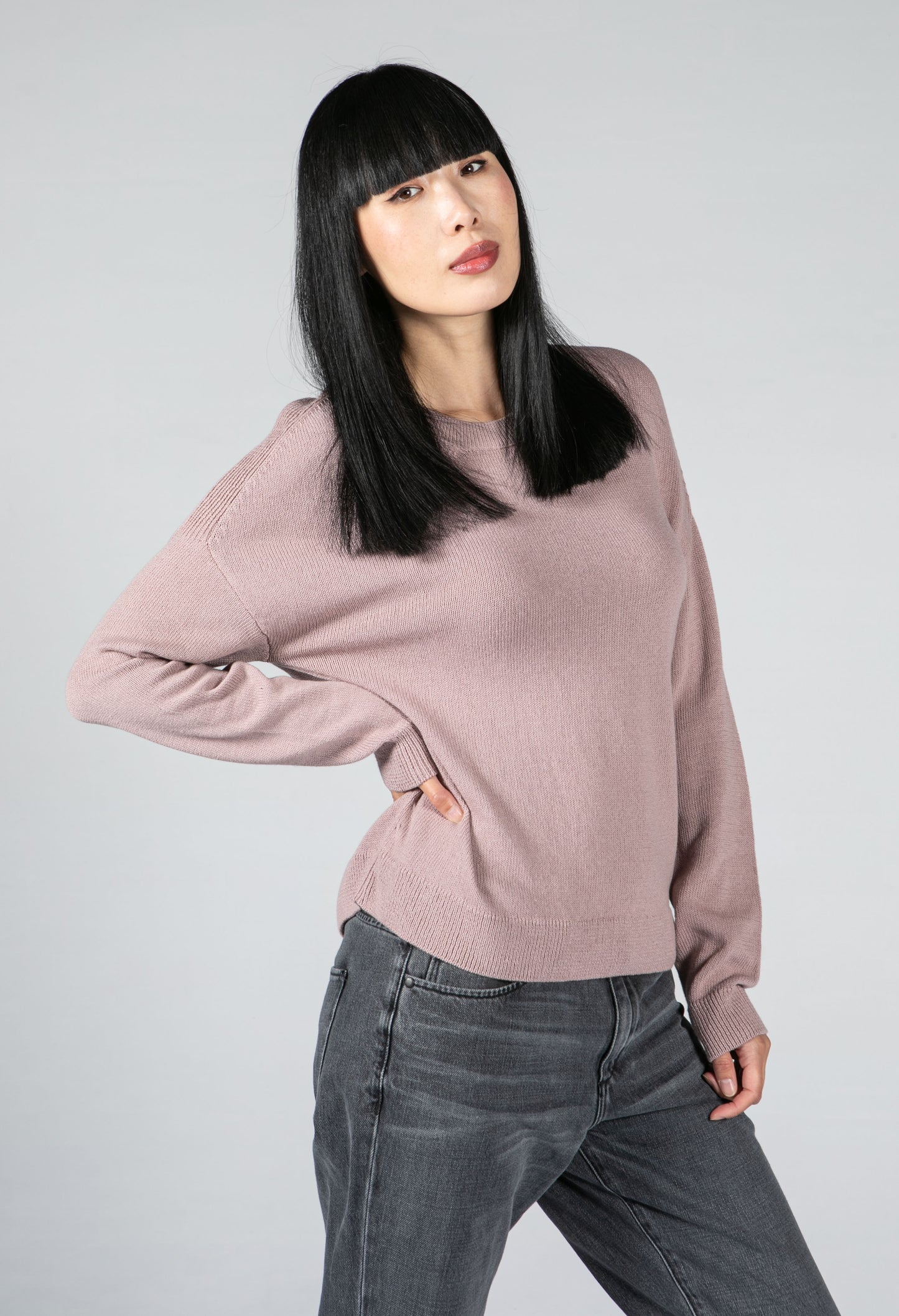 SWEATER MADE OF ORGANIC COTTON IN KINOKO