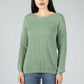 SWEATER IN SAGE GREEN