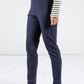 NAVY SLIM LEG PULL ON TROUSERS