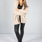 Cosy Chunky Knit Cardigan in Beige