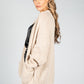 Cosy Chunky Knit Cardigan in Beige