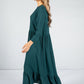 Forest Green Smock Style Dress