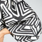 Zebra Printed Midi Dress