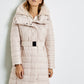 Detachable Faux Fur collared Coat