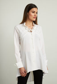 Ruffle Collar Blouse Style