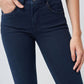 PUSH IN SECRET SKINNY SOFT TOUCH JEANS WITH DETAIL