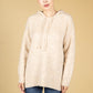 Pericia Knitted Hooded Jumper in Maple Beige