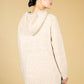 Pericia Knitted Hooded Jumper in Maple Beige