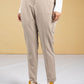 Melina City Trousers in cashmere cream melange