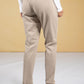 Melina City Trousers in cashmere cream melange