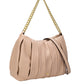 Perla Pleated Bag With Chain