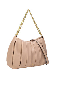 Perla Pleated Bag With Chain