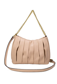 Perla Pleated Bag With Chain