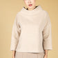 Genoveva Cotton Jumper in Macadamia