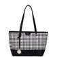 Pessa Shopper Houndstooth Bag