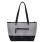 Pessa Shopper Houndstooth Bag