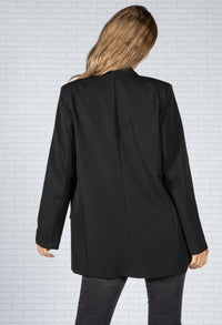 Open Blazer in Black