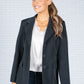 Animal Lined Navy Blazer