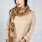 Golden Camel Printed Scarf