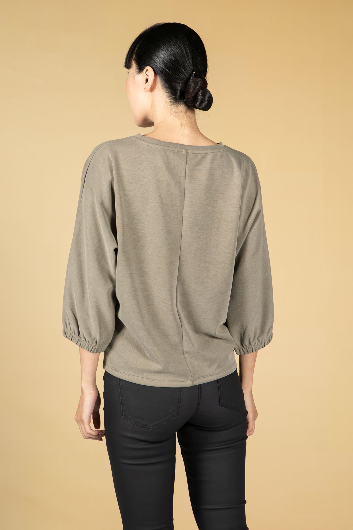 Gomin Oversized Shirt in Soft Moss