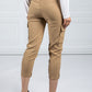 Cargo Style Joggers in Camel