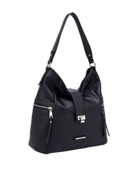 Rhea Soft Hobo With Front Lock