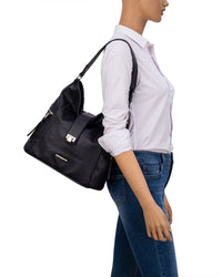 Rhea Soft Hobo With Front Lock