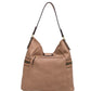 Rhea Soft Hobo With Front Lock