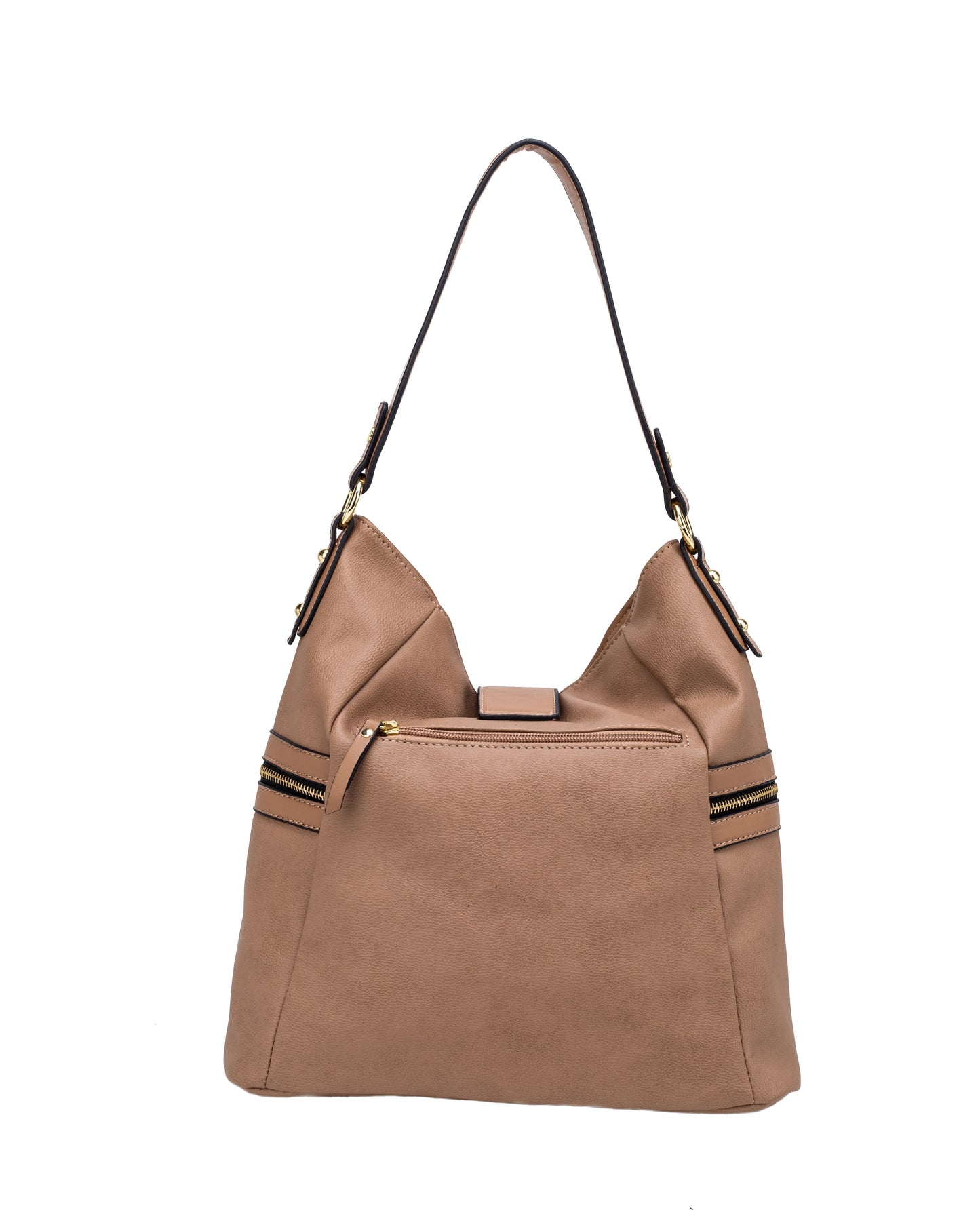 Rhea Soft Hobo With Front Lock