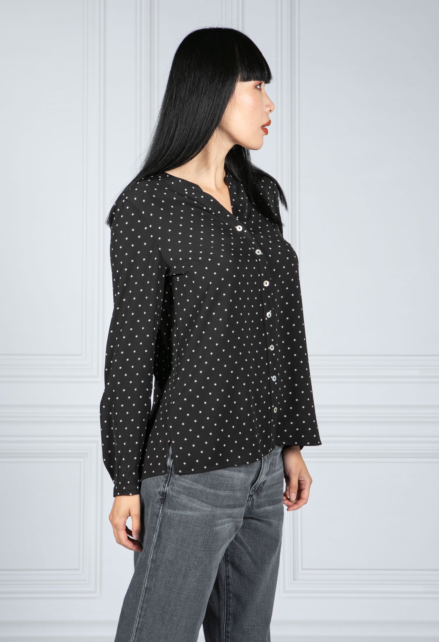 Mini Star Print Shirt