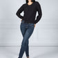 Dark Navy Knitted Cardi