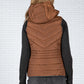 Coffee Hooded Gilet