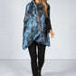 Tie Dye Gilet in Blue Mix