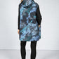 Tie Dye Gilet in Blue Mix