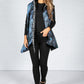 Tie Dye Gilet in Blue Mix