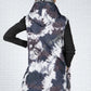 Tie Dye Gilet in Navy Mix