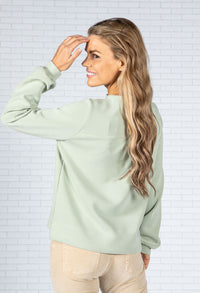 Gini Sweatshirt in Sage Green