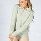 Pipper Knitted Jumper in Sage Green